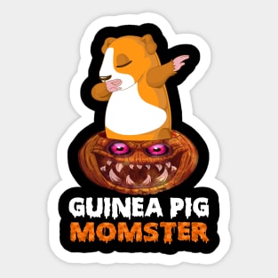 Guinea Pig Momster Halloween (8) Sticker